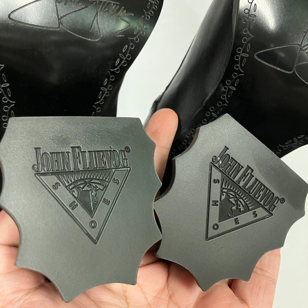 *BRAND NEW!* Fluevog 2017 Deliverance LU Boots, Black, Size 9.5 (best for 8.5)! - Picture 10 of 11